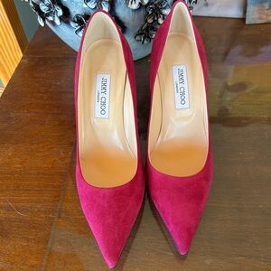 Jimmy Choo EU 40 Agnes Suede Heels New